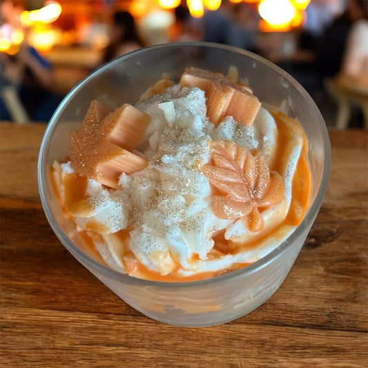 Bougie feuilles tombante